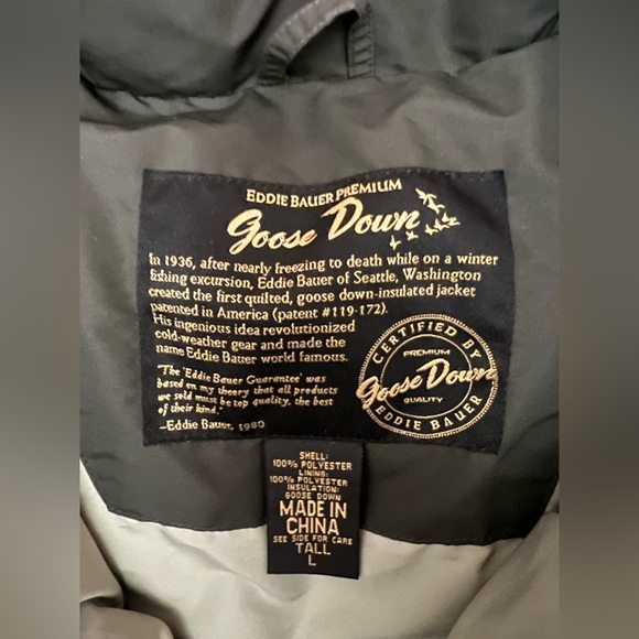 Vintage Eddie Bauer Goose Down Puffer Coat - Picture 2 of 8